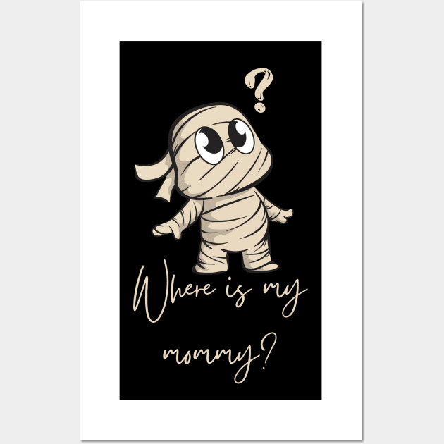 Where is My Mommy? Wall Art by Heartfeltarts